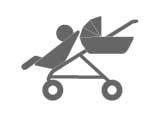 bassinet and toddler seat